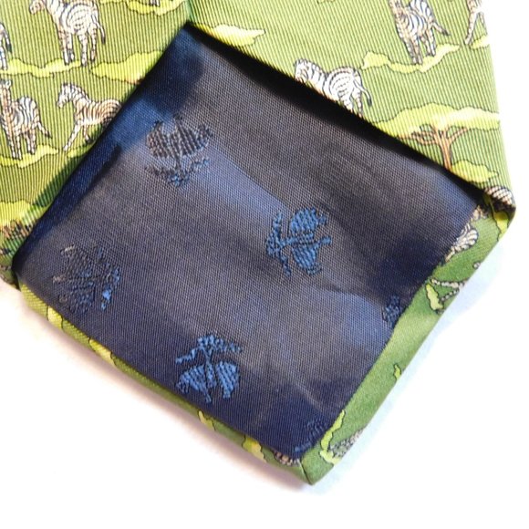 Brooks Brothers Makers Silk Zebra Print Tie - Picture 4 of 7